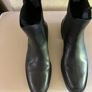 Loeffler Randall Black Leather Womens Boots